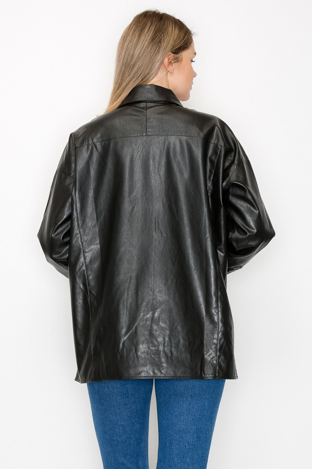 Jiana Leather Jacket - JOH APPAREL - Banebrook Collections