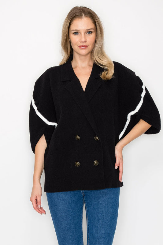 Jinny Knitted Sweater Jacket - JOH APPAREL - Banebrook Collections