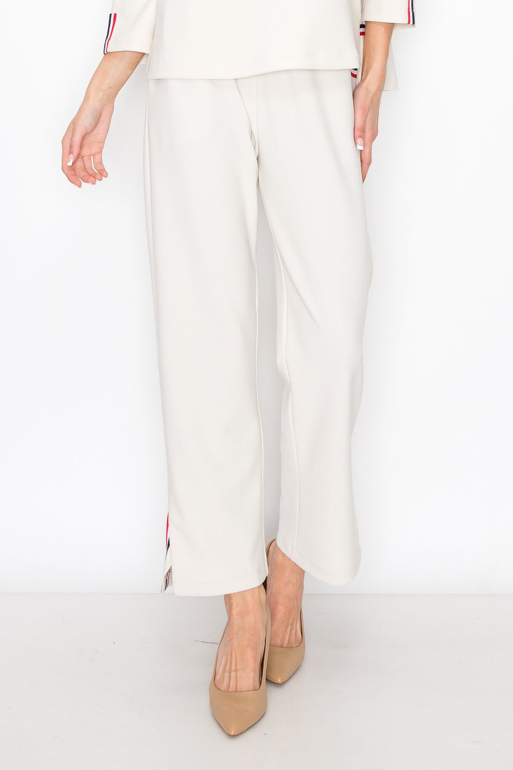 Karine Crepe Knit Pant - JOH APPAREL - Banebrook Collections