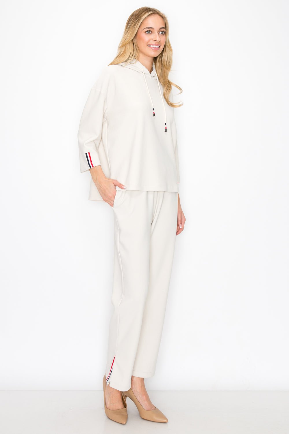 Karine Crepe Knit Pant - JOH APPAREL - Banebrook Collections