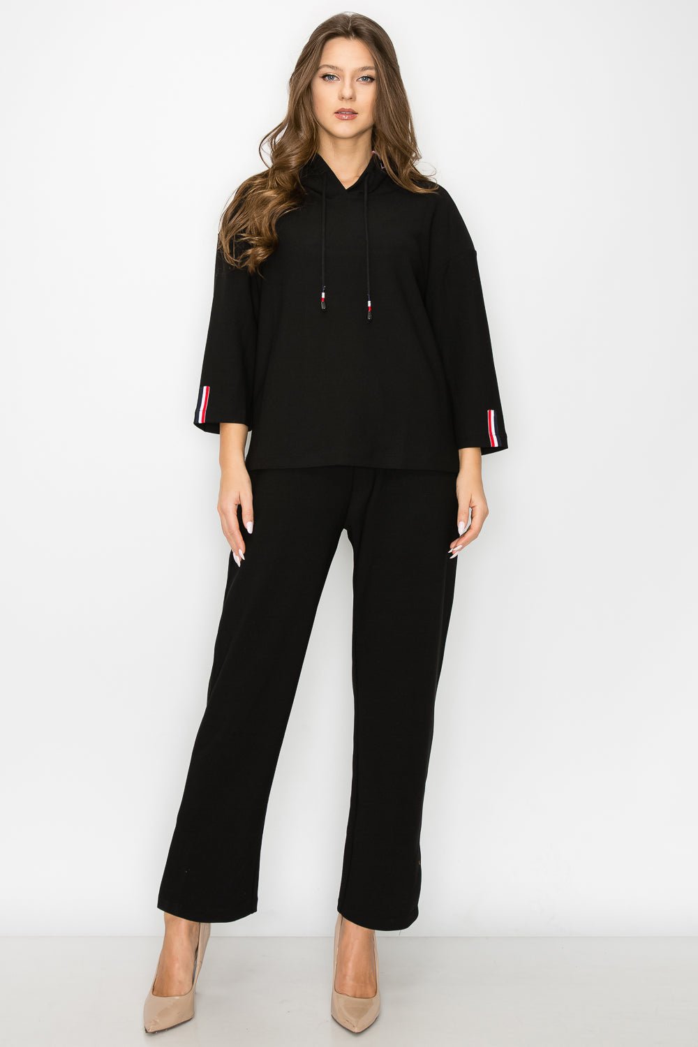 Karine Crepe Knit Pant - JOH APPAREL - Banebrook Collections