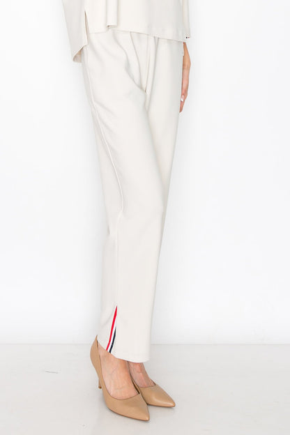 Karine Crepe Knit Pant - JOH APPAREL - Banebrook Collections