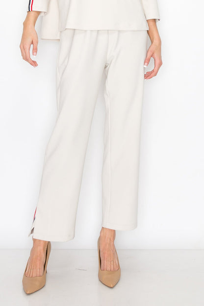 Karine Crepe Knit Pant - JOH APPAREL - Banebrook Collections