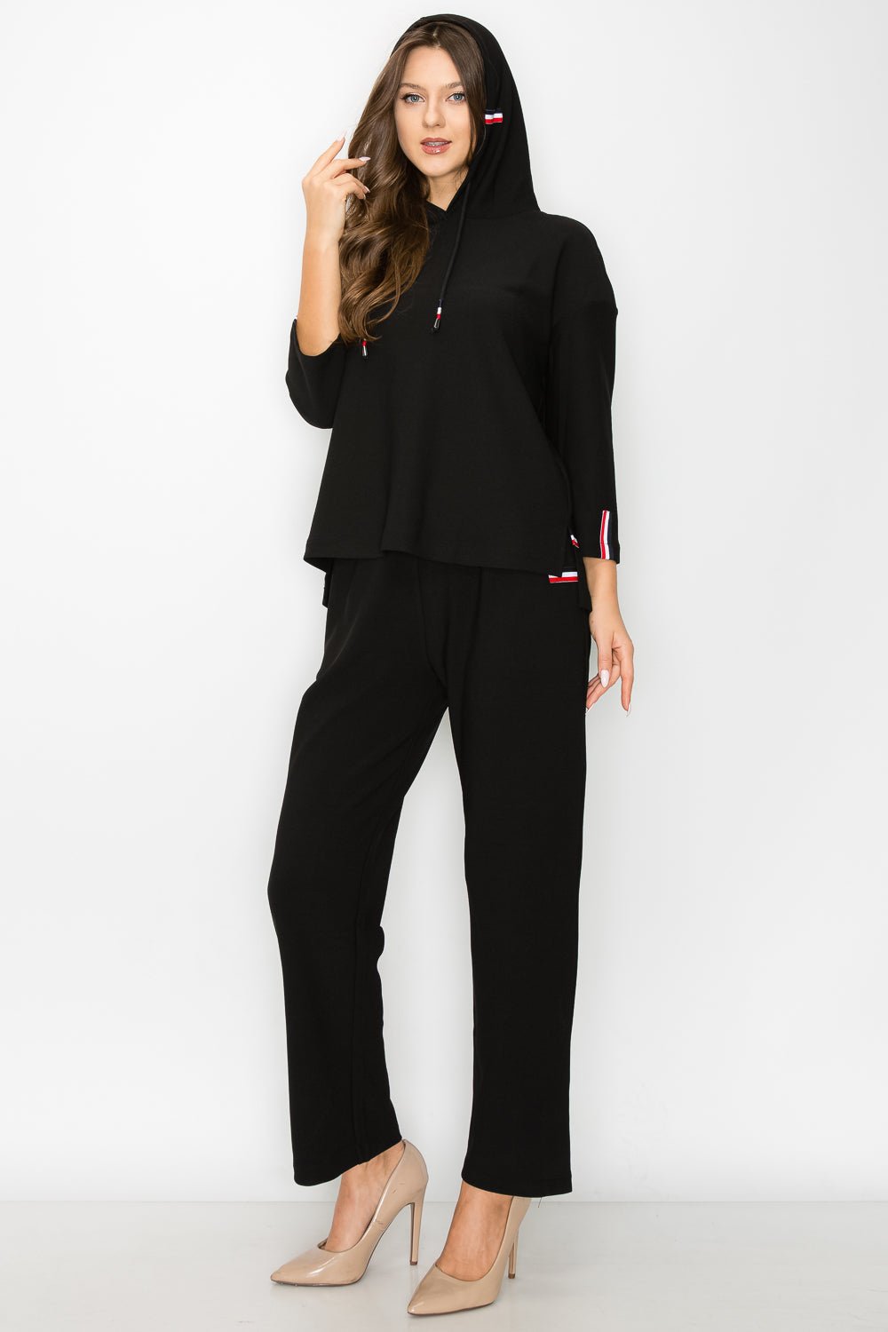 Karine Crepe Knit Pant - JOH APPAREL - Banebrook Collections