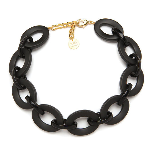 Linda Barile Necklace Matte Black - PONO - Banebrook Collections