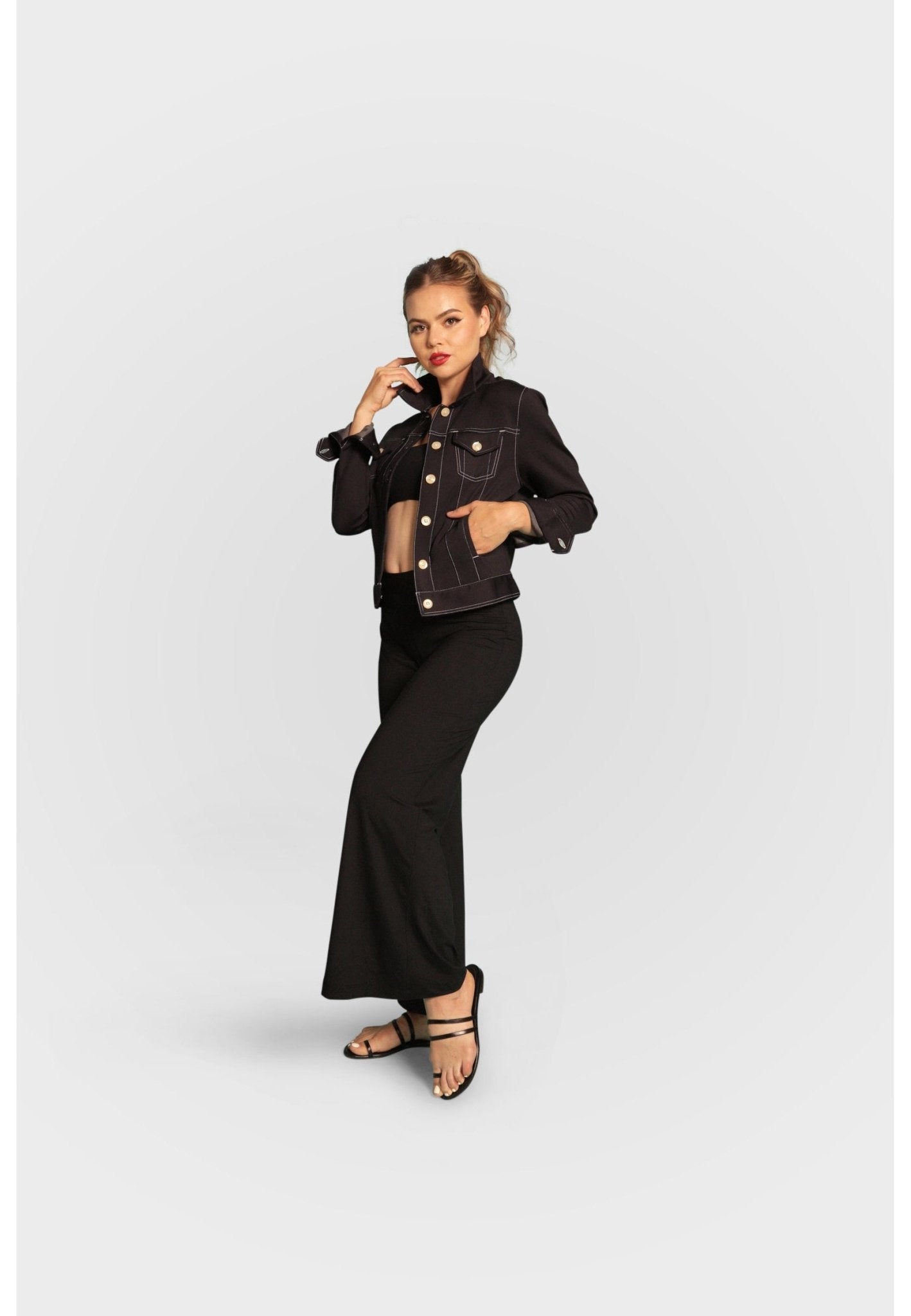 Marta Wide Leg Pant - BUKI - Banebrook Collections