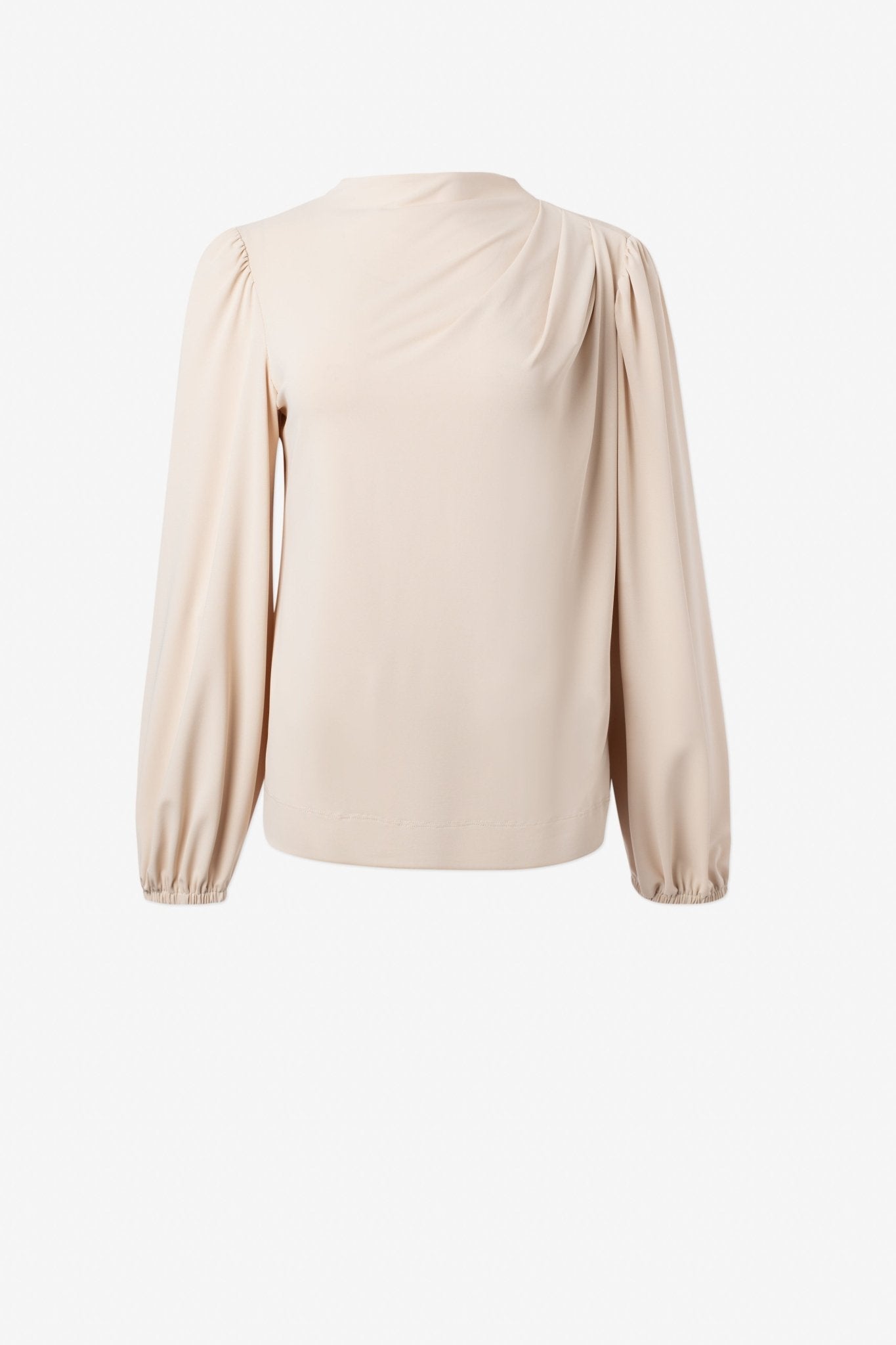 Matte Jersey Long Sleeve Blouse - IRIS SETLAKWE - Banebrook Collections