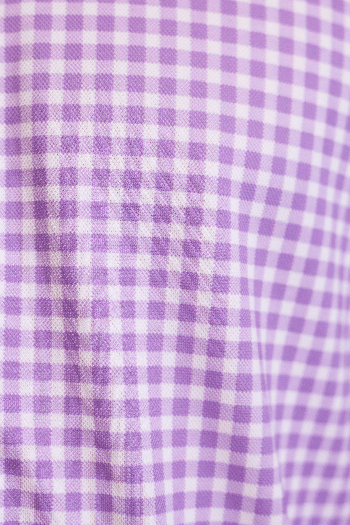 Mauro Long Sleeve Check Tech Shirt - Lavender - BUKI - Banebrook Collections