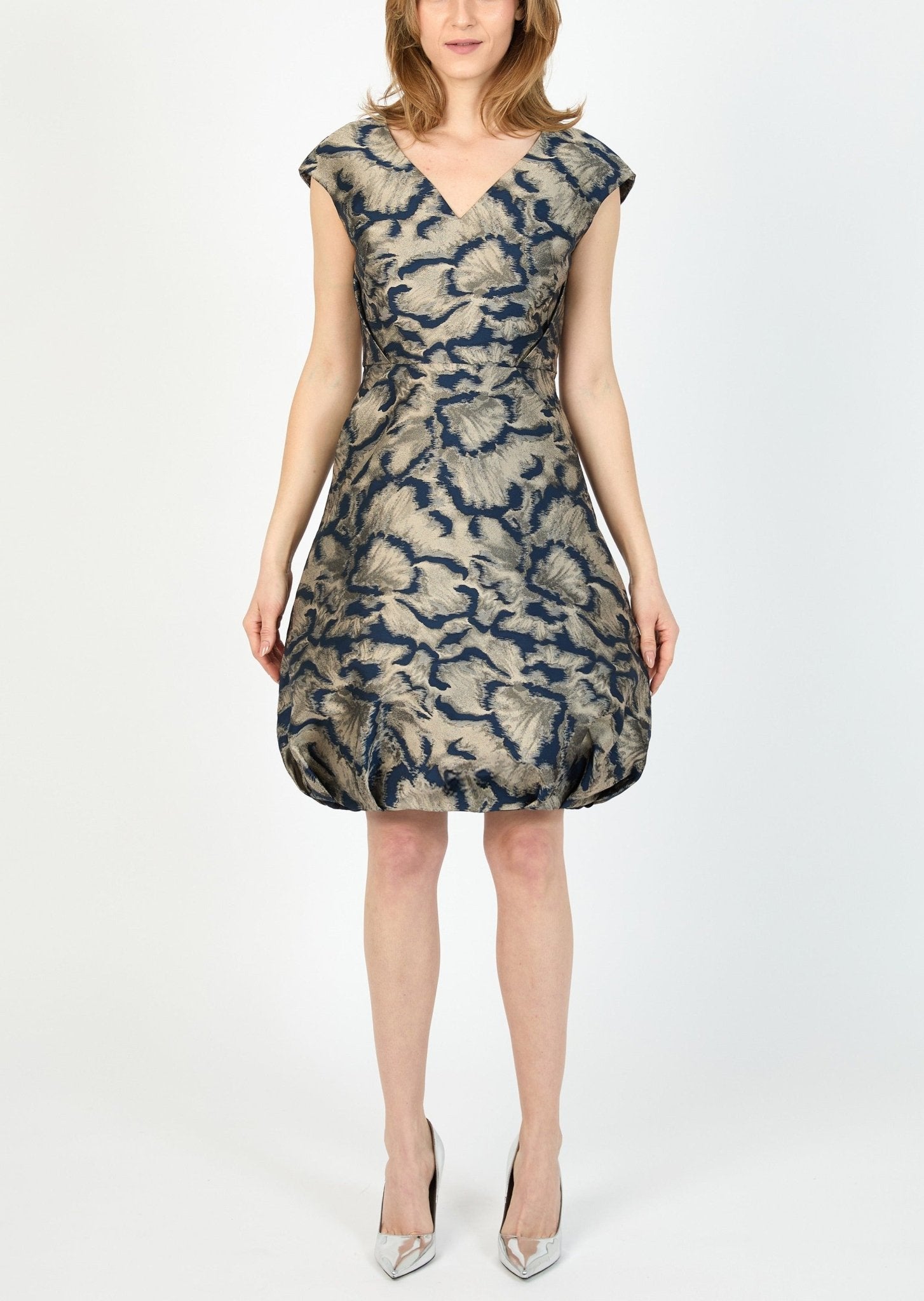 Milano Jacquard Dress - HILTON HOLLIS - Banebrook Collections