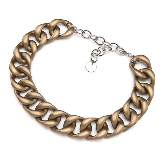 Mini Barile Maria Necklace Brass - PONO - Banebrook Collections