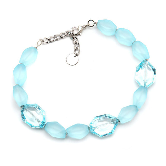 Nadia Necklace Baby Blue - PONO - Banebrook Collections