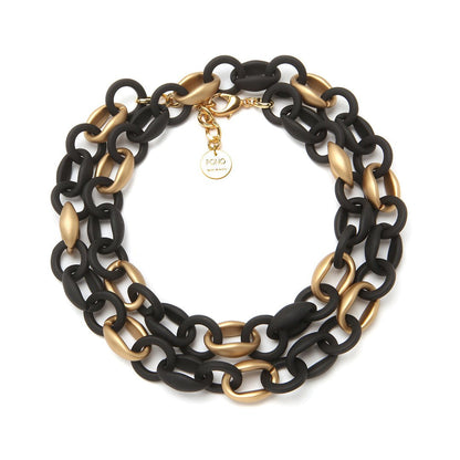 Natalia Barile Necklace Matte Black - PONO - Banebrook Collections