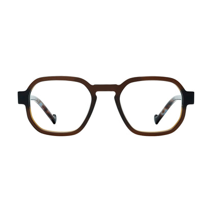 Blue Blocker Reading Glasses-Brown