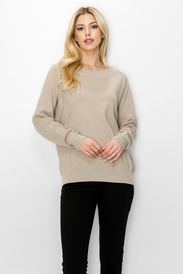 Sandy Knitted Sweater - JOH APPAREL - Banebrook Collections