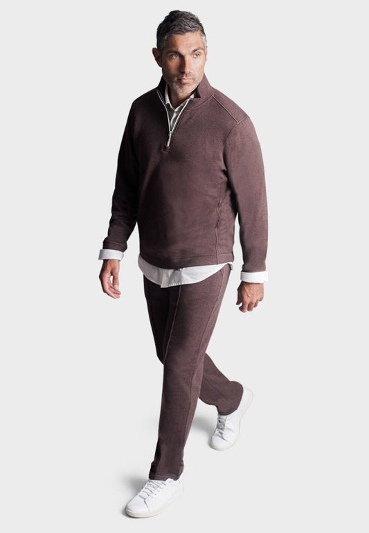 Voey Leisure Set - Half Zip Sweatshirt & Sweatpant - BUKI - Banebrook Collections