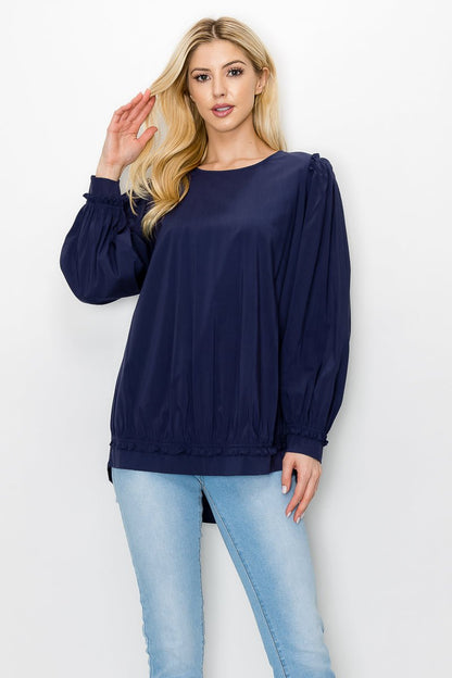 Willow Woven Top - JOH APPAREL - Banebrook Collections